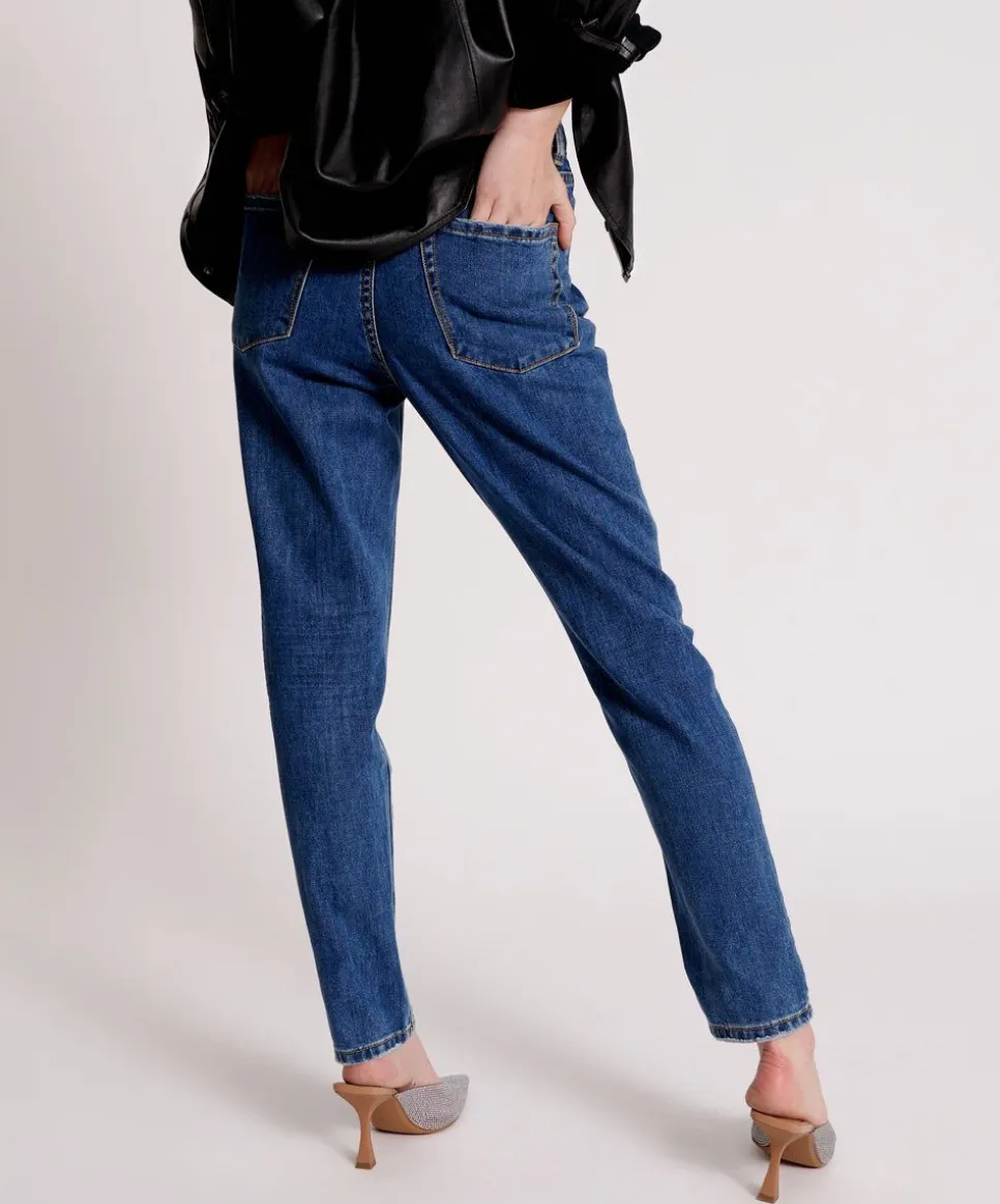 Denim Jeans|ONE TEASPOON Rodeo Blue Legend High Waist Mom Jeans