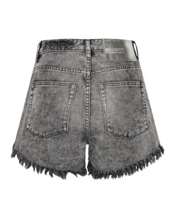 Denim Shorts|ONE TEASPOON Rodeo Grey Bonita High Waist Denim Shorts