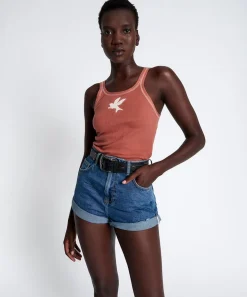 Denim Shorts|ONE TEASPOON Rosewood Bandits High Waist Denim Shorts