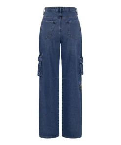 Denim Jeans|ONE TEASPOON Rosewood Cargo Jackson Mid Waist Wide Leg Jeans