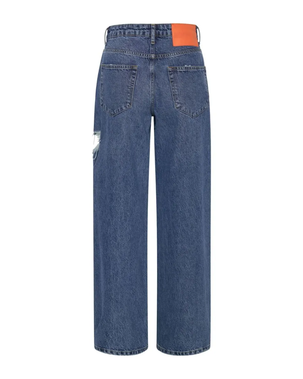 Denim Jeans|ONE TEASPOON Rosewood Jackson Mid Waist Wide Leg Jeans
