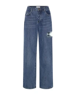 Denim Jeans|ONE TEASPOON Rosewood Jackson Mid Waist Wide Leg Jeans
