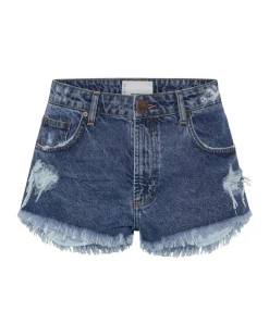 Denim Shorts|ONE TEASPOON Rosewood The One Fitted Cheeky Denim Shorts