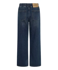 Denim Jeans|ONE TEASPOON Royal Blue Roadhouse Wide Leg Drawstring Jeans