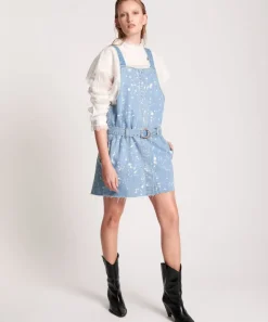 Midi & Maxi Dresses|ONE TEASPOON Royal Salt Denim Pini Dress