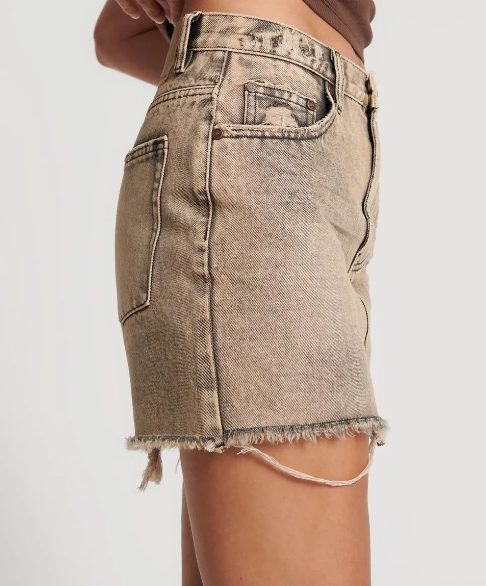 Denim Skirts|ONE TEASPOON Rust 2020 High Waist Denim Mini Skirt