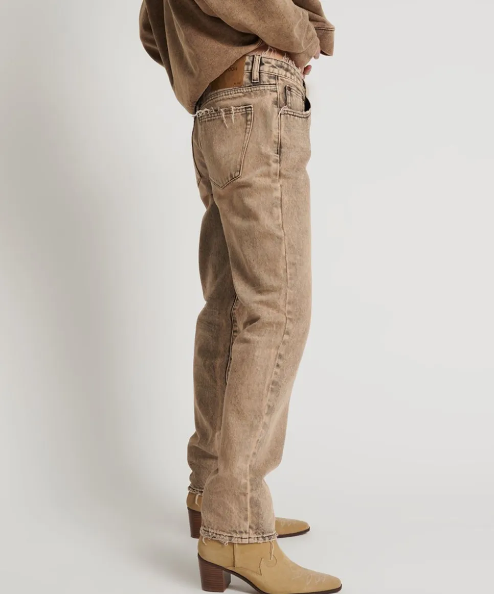 Denim Jeans|ONE TEASPOON Rust Truckers Low Waist Straight Leg Jeans