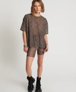 Tops|ONE TEASPOON Safari Camo Chiffon Tee