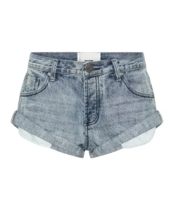 Denim Shorts|ONE TEASPOON Salty Dog Bandits Low Waist Denim Shorts