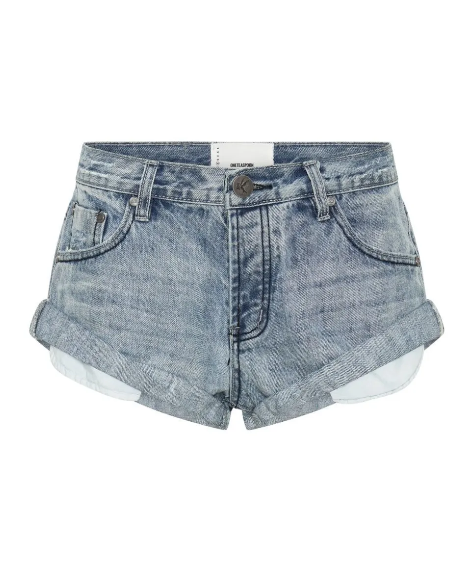 Denim Shorts|ONE TEASPOON Salty Dog Bandits Low Waist Denim Shorts