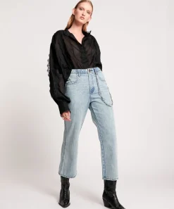 Denim Jeans|ONE TEASPOON Salty Dog Chained Nomad Mid Waist Vintage Fit Jeans