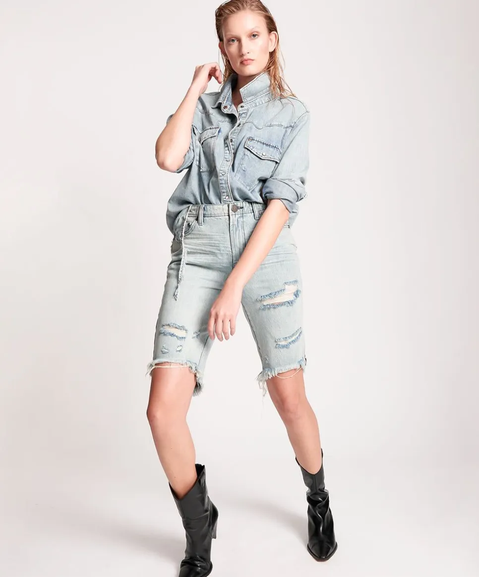 Denim Shorts|ONE TEASPOON Salty Dog Cut Off Truckers