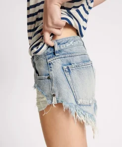 Denim Shorts|ONE TEASPOON Salty Dog Dukes Low Waist Denim Shorts