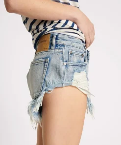 Denim Shorts|ONE TEASPOON Salty Dog Dukes Low Waist Denim Shorts