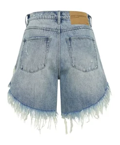 Denim Shorts|ONE TEASPOON Salty Dog Frankies High Waist Denim Shorts