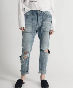 Denim Jeans|ONE TEASPOON Salty Dog Saints Boyfriend Jeans