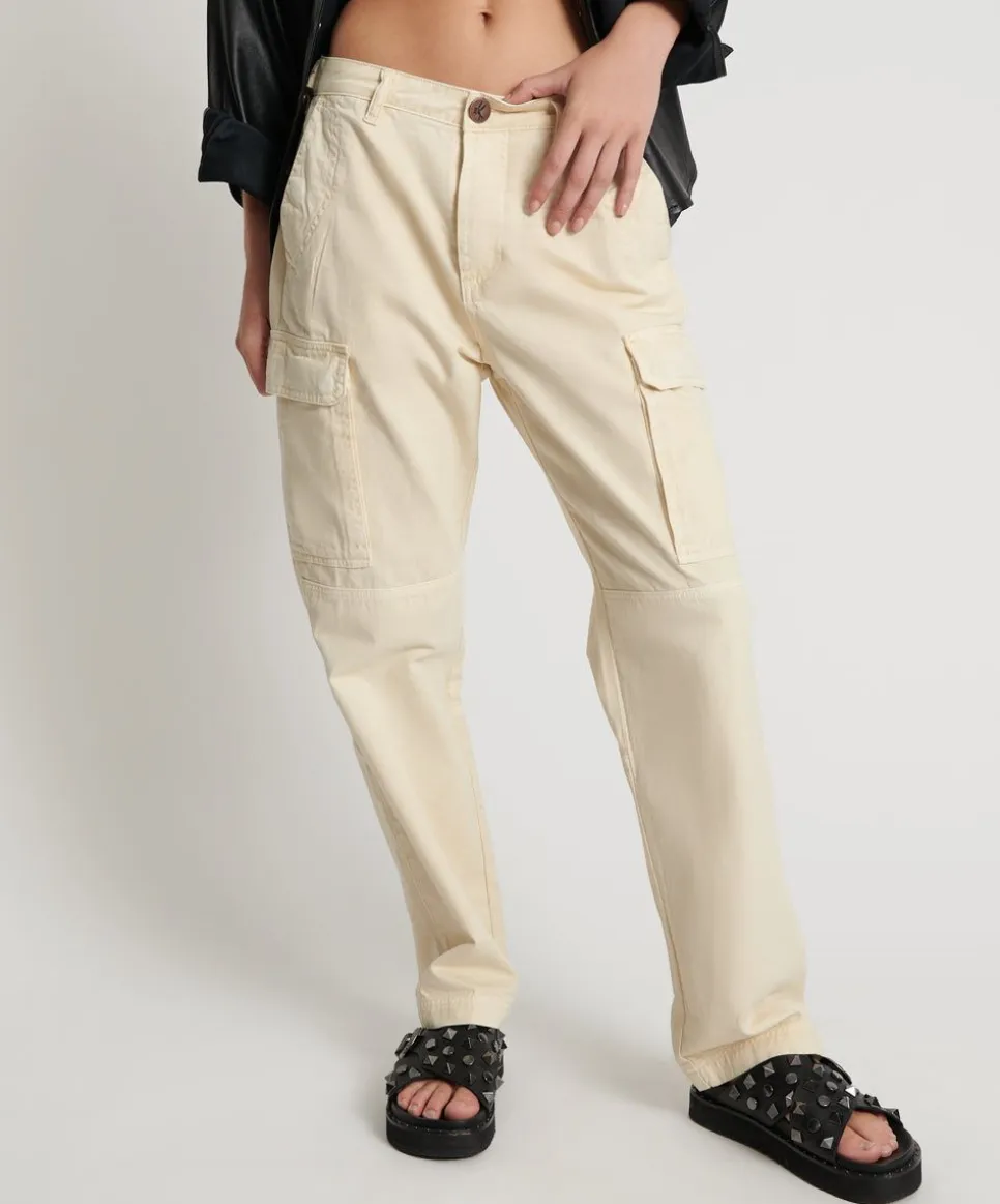 Bottoms|ONE TEASPOON Sand Cargo Motion Pants