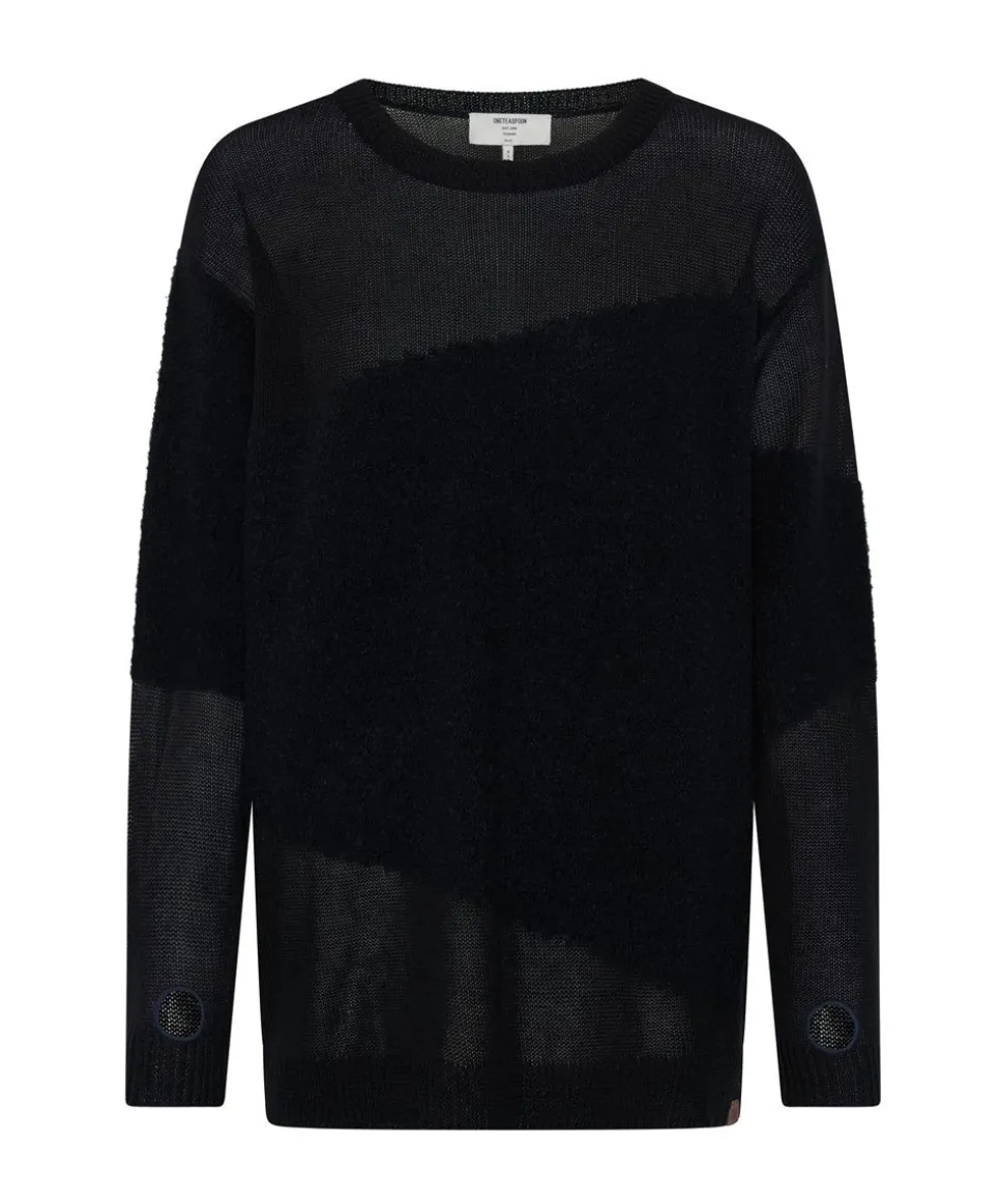 Knitwear|ONE TEASPOON Shattered Crew Knit Sweater