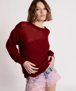 Knitwear|ONE TEASPOON Shattered Crew Knit Sweater