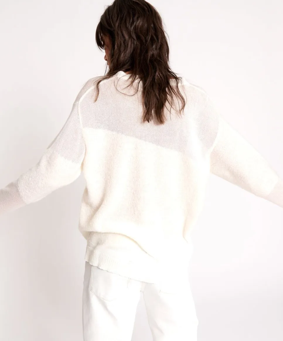 Knitwear|ONE TEASPOON Shattered Crew Knit Sweater