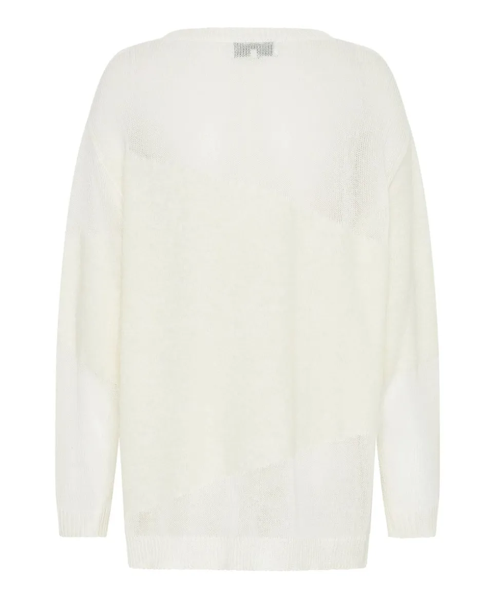 Knitwear|ONE TEASPOON Shattered Crew Knit Sweater