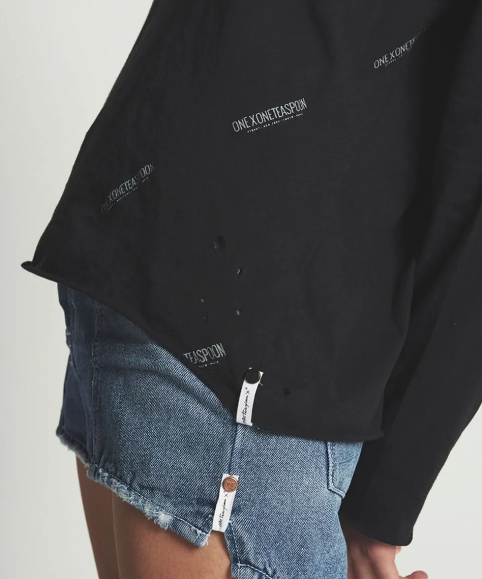 Graphic Tees|ONE TEASPOON Signature Valentine Longsleeve Tee