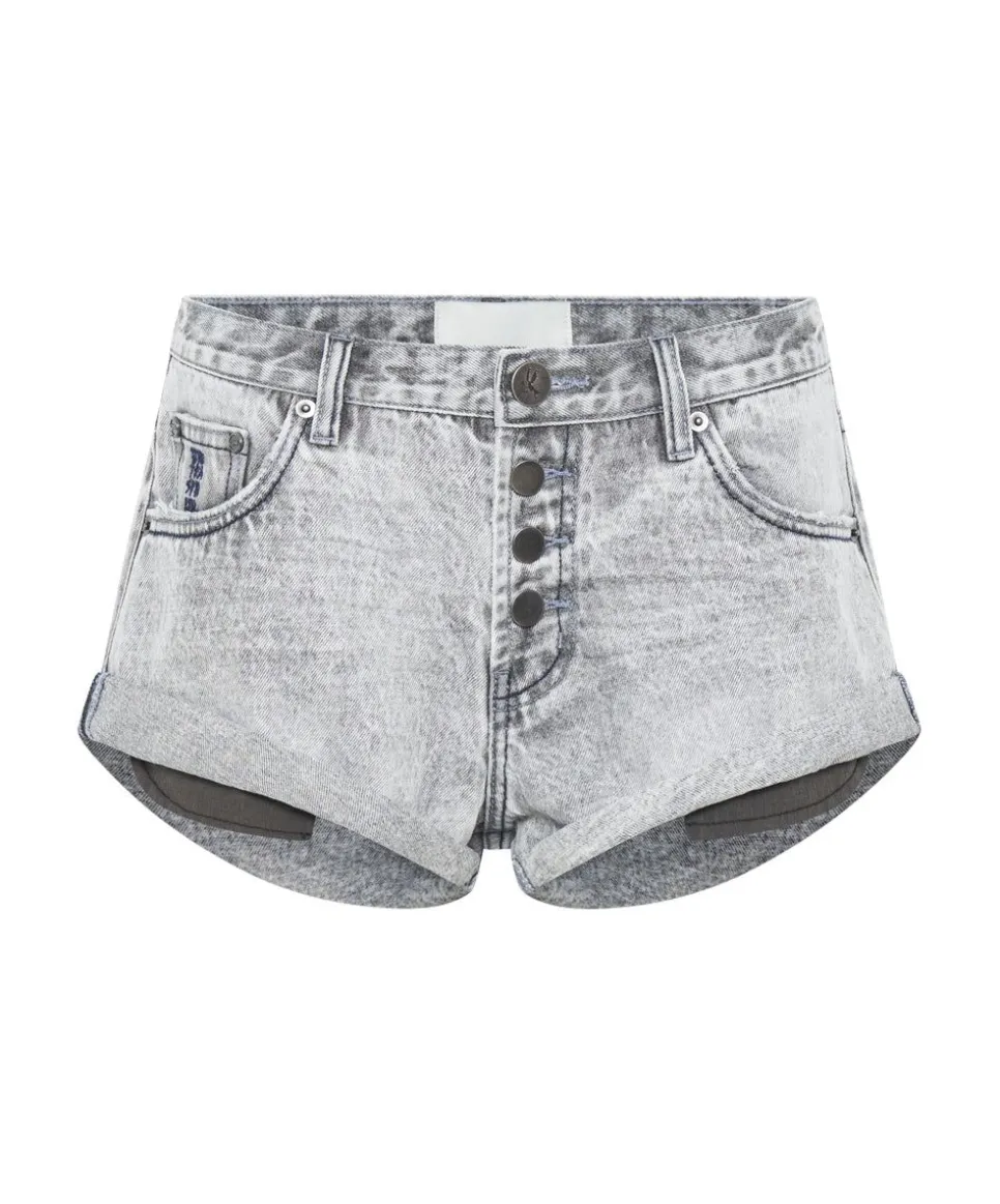 Denim Shorts|ONE TEASPOON Slate Acid Bandits Low Waist Denim Shorts