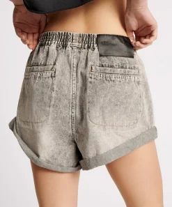 Denim Shorts|ONE TEASPOON Smoke Hunters Mid Length Relaxed Shorts