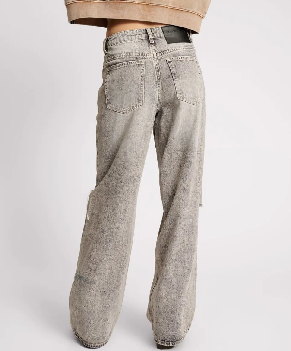 Denim Jeans|ONE TEASPOON Smoke Jackson Mid Waist Wide Leg Jeans