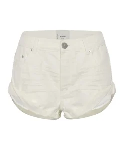 Denim Shorts|ONE TEASPOON Soft White Bandits Low Waist Denim Shorts