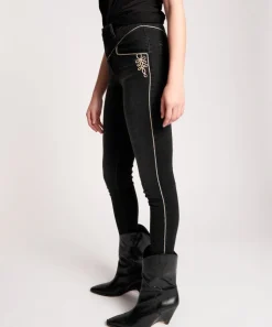 Denim Jeans|ONE TEASPOON Sonic Black Preachers High Waist Skinny Jeans