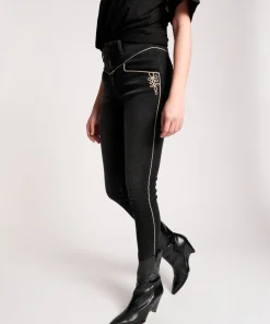Denim Jeans|ONE TEASPOON Sonic Black Preachers High Waist Skinny Jeans