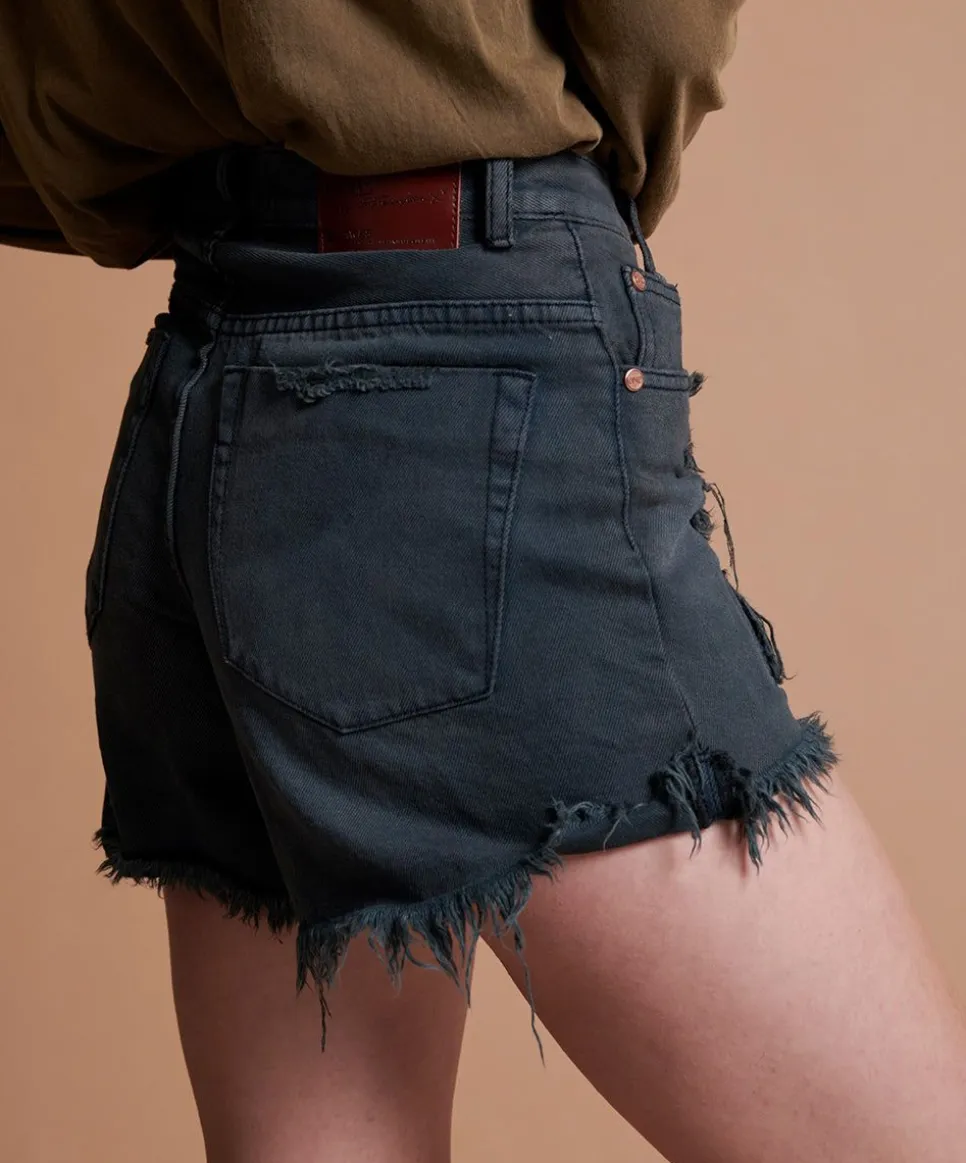 Denim Shorts|ONE TEASPOON St Rebel Hawks