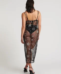 Midi & Maxi Dresses|ONE TEASPOON Stellar All Star Hand Beaded Slip Dress