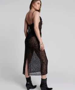 Midi & Maxi Dresses|ONE TEASPOON Stellar Hand Beaded Slip Dress