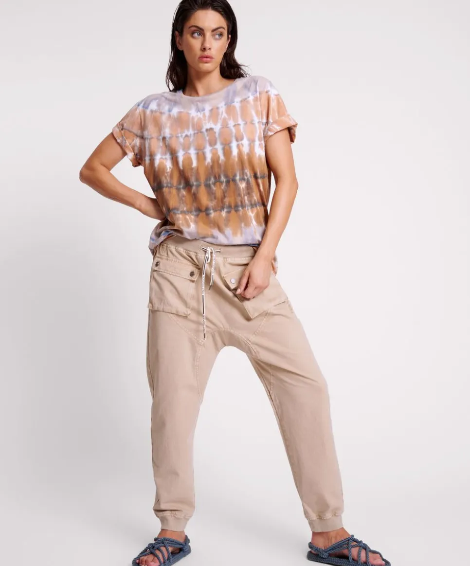 Bottoms|ONE TEASPOON Stone Canvas Cadet Pants