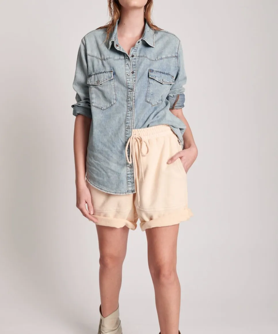 Bottoms|ONE TEASPOON Stone Island Sweat Shorts