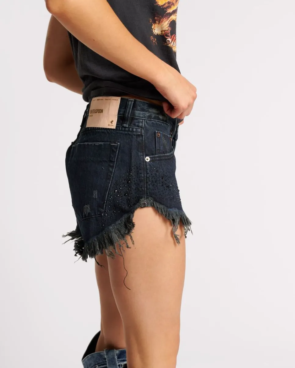 Denim Shorts|ONE TEASPOON Stoned Cowboy Dukes Low Waist Denim Shorts