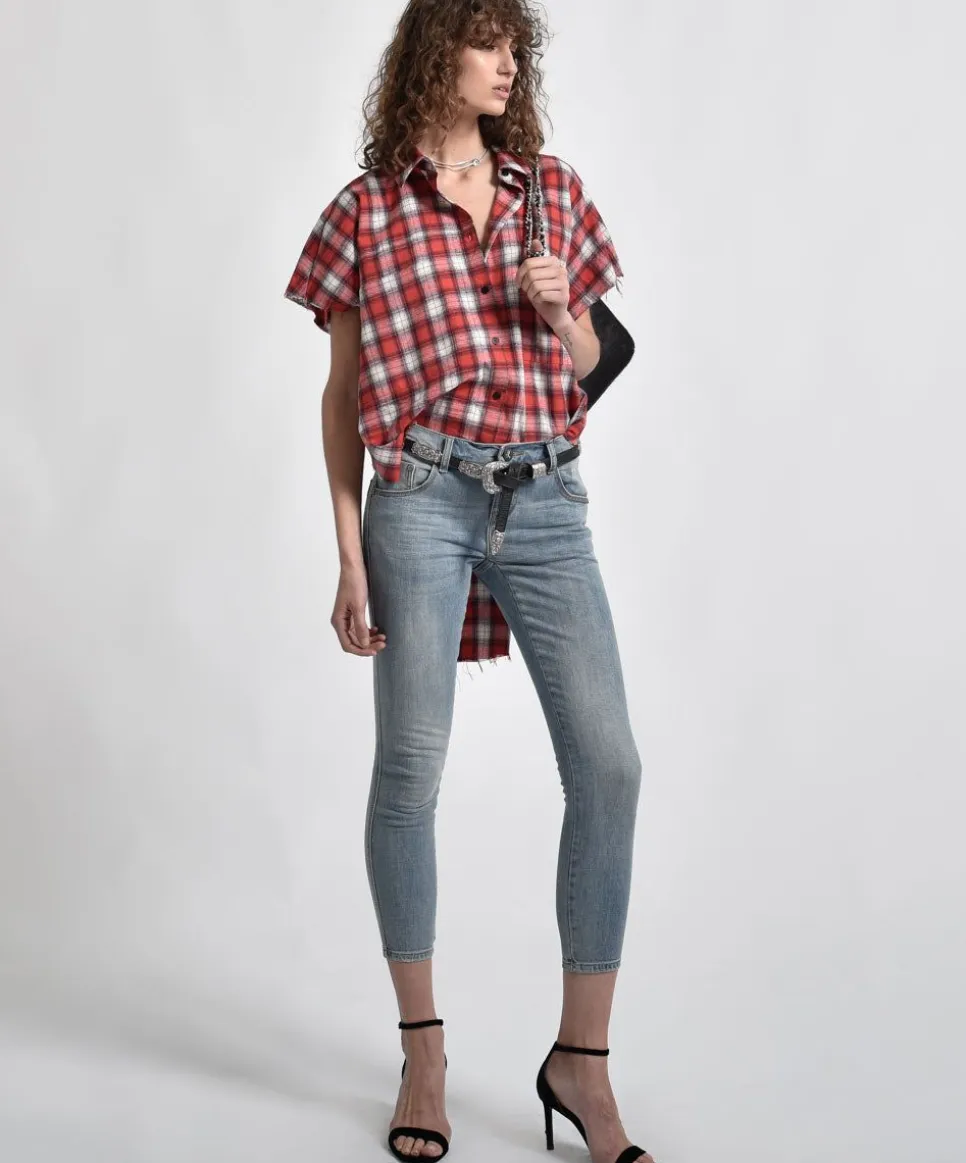 Denim Jeans|ONE TEASPOON Storm Buoy Freebirds Ii Low Waist Skinny Jeans