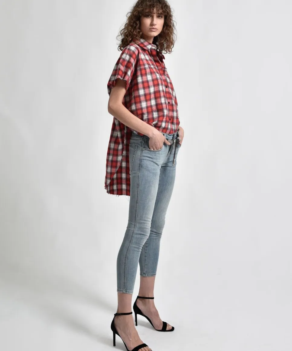 Denim Jeans|ONE TEASPOON Storm Buoy Freebirds Ii Low Waist Skinny Jeans