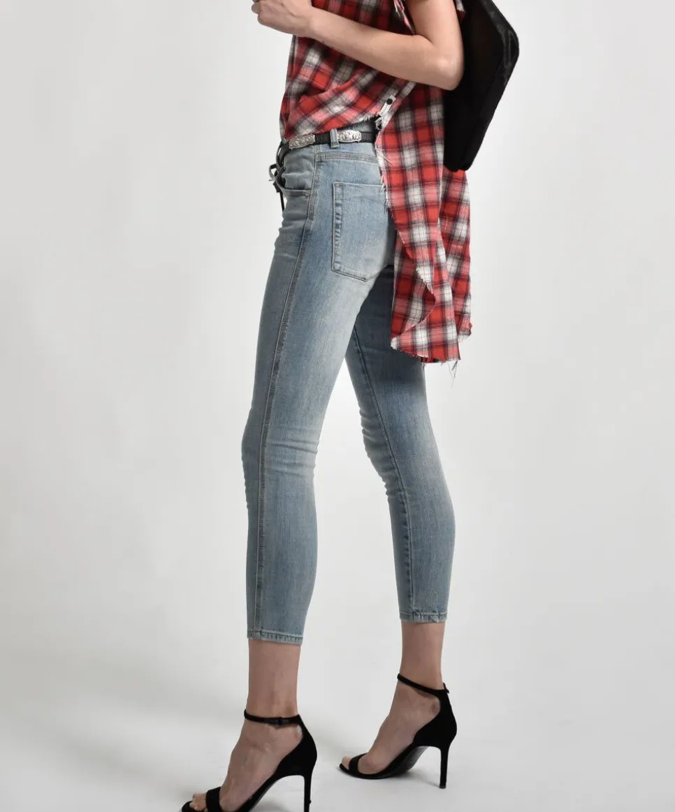 Denim Jeans|ONE TEASPOON Storm Buoy Freebirds Ii Low Waist Skinny Jeans