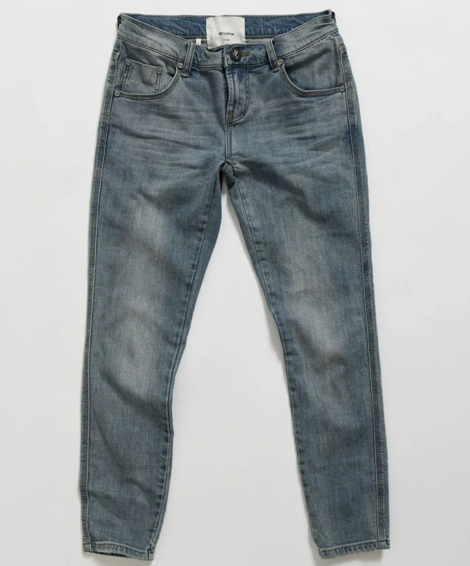 Denim Jeans|ONE TEASPOON Storm Buoy Freebirds Ii Low Waist Skinny Jeans