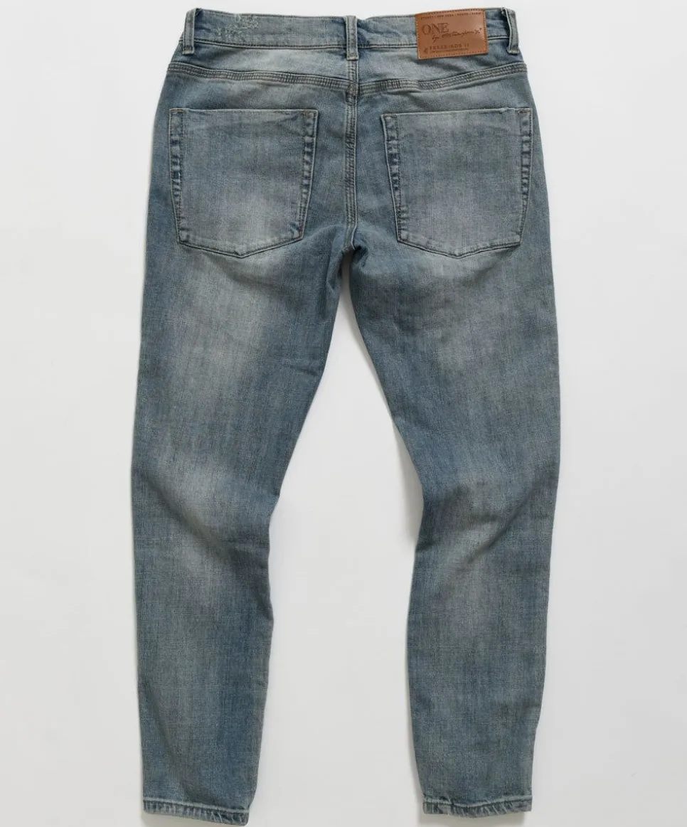 Denim Jeans|ONE TEASPOON Storm Buoy Freebirds Ii Low Waist Skinny Jeans