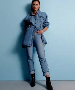 Denim Jeans|ONE TEASPOON Studded High Waist Awesome Baggies Denim Jeans