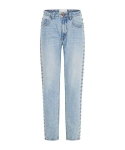 Denim Jeans|ONE TEASPOON Studded High Waist Awesome Baggies Denim Jeans