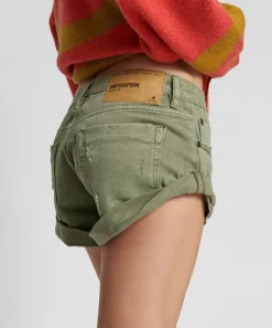 Denim Shorts|ONE TEASPOON Super Khaki Bandits Denim Shorts