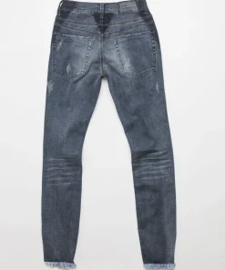 Denim Jeans|ONE TEASPOON Superstar Blue Hoodlums Mid Rise Skinny Jeans