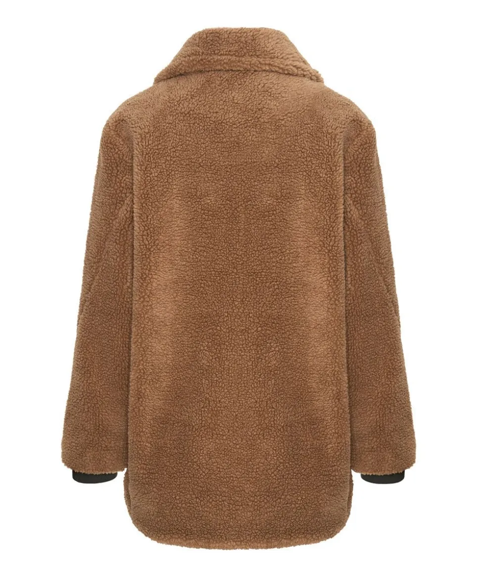 Jackets|ONE TEASPOON Tan Teddy Coat