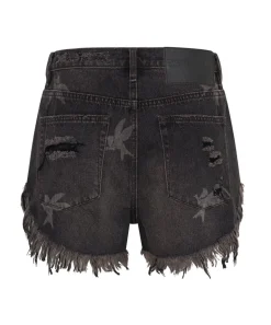 Denim Shorts|ONE TEASPOON The Bower Outlaws Mid Length Denim Shorts