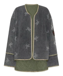 Jackets|ONE TEASPOON The Bower Reversible Quilted Denim Jacket